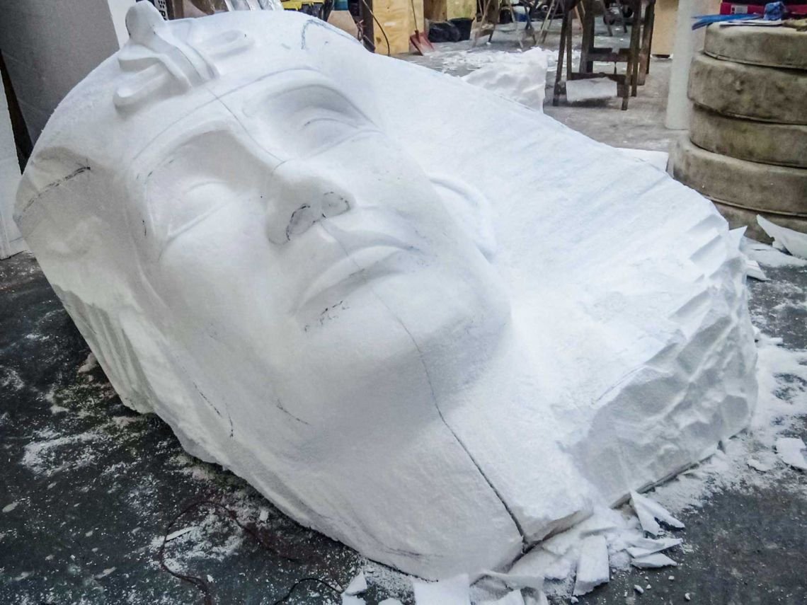 Prop sculpting in progress