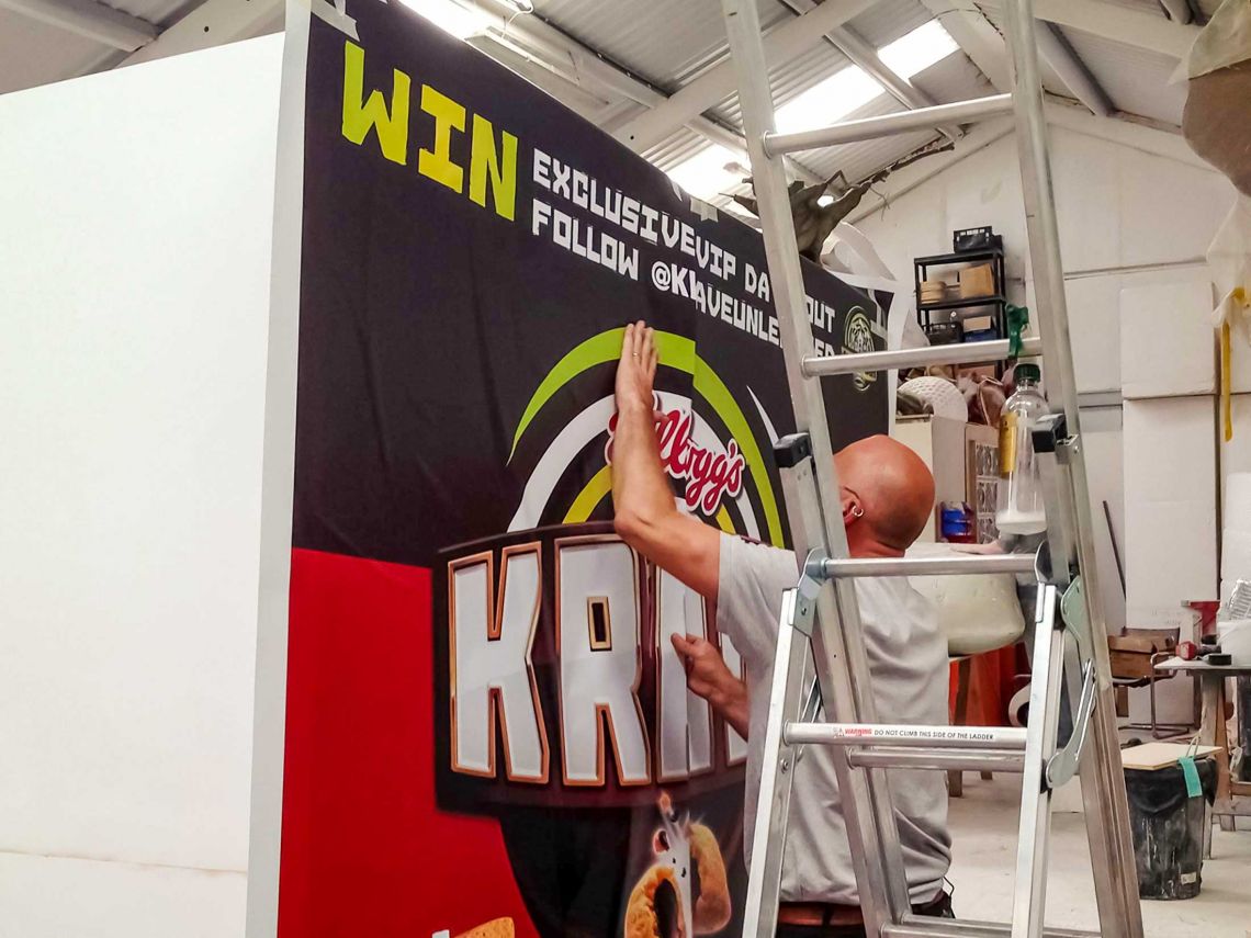 Krave Giant Cereal Box Spur Creative