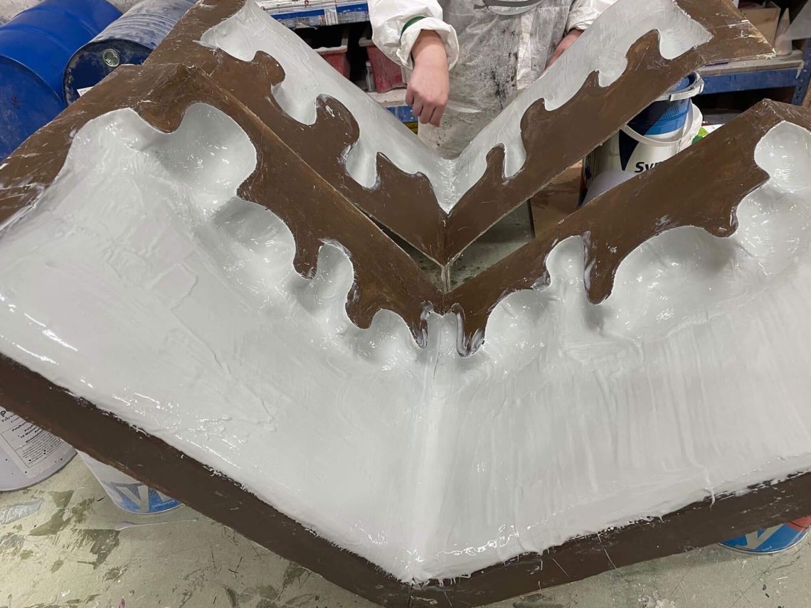 Fibreglass prop | MDF plinth prop | Exhibition and Event Prop