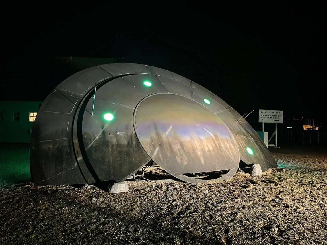 Spaceship prop | Giant Prop | Exhibition and Event Prop